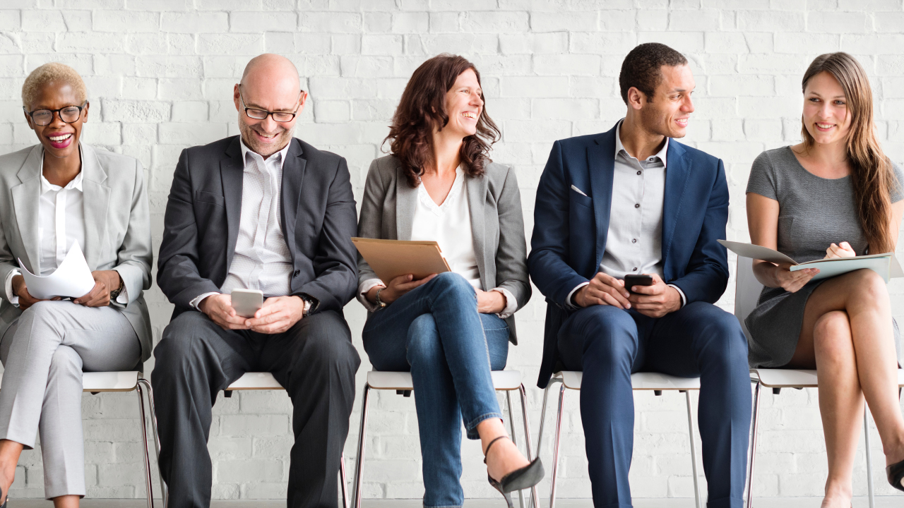 C-Suite candidates prepare for an interview